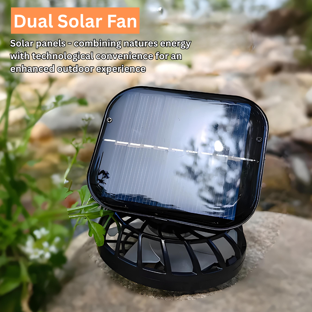 SunCharge SolarBreeze Hat™
