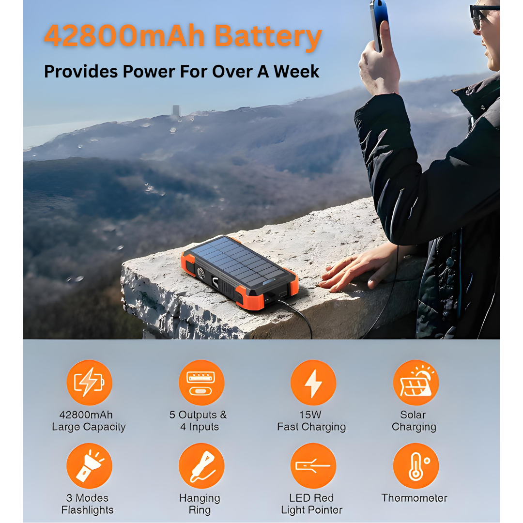 SunCharge Solar Power Bank