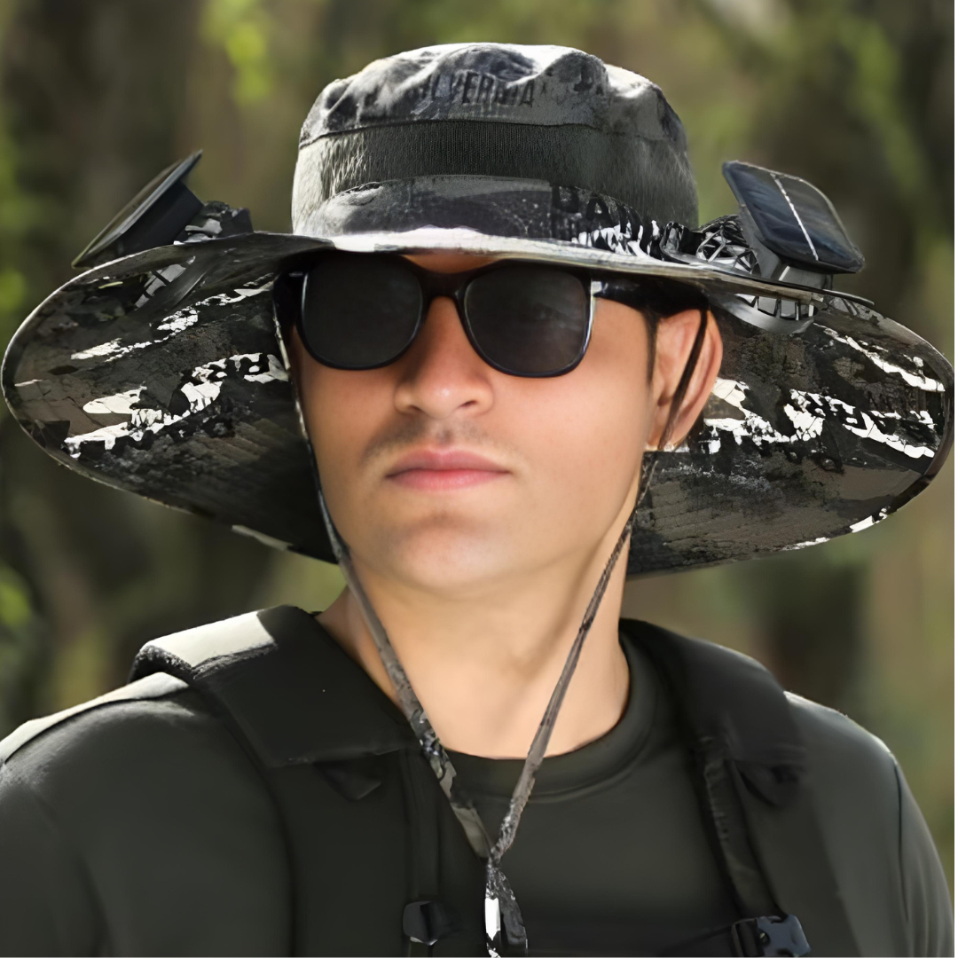 SunCharge SolarBreeze Hat™